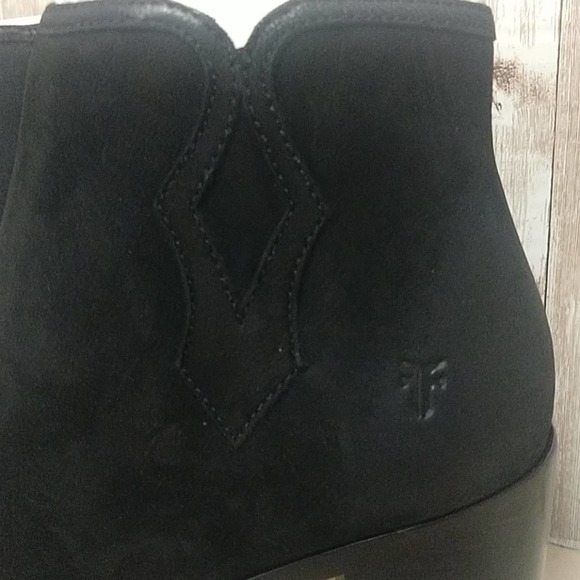 FRYE Danica Peep Toe booties Leather Boots 9 - $298 - Picture 11 of 16